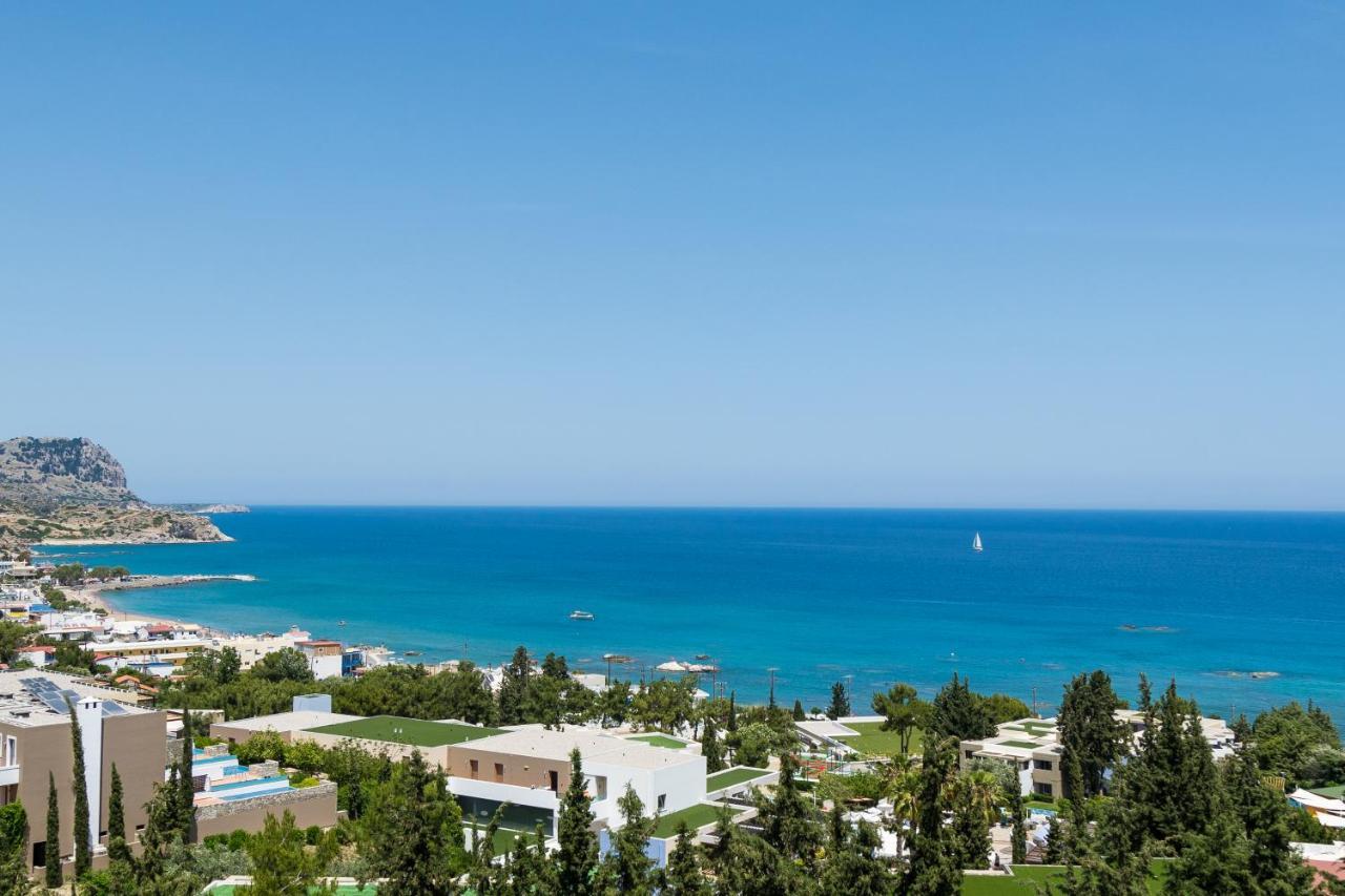 Bella Vista Stegna Aparthotel Архангелос Екстериор снимка