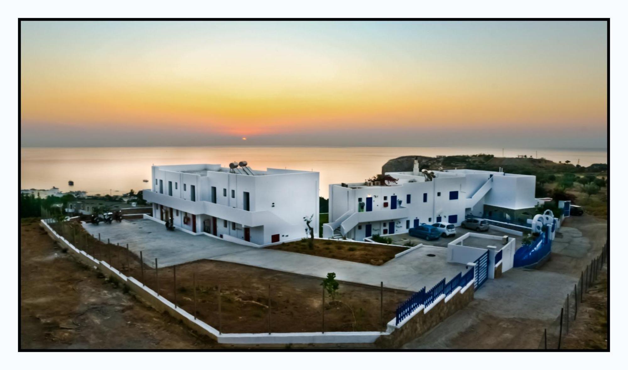 Bella Vista Stegna Aparthotel Архангелос Екстериор снимка